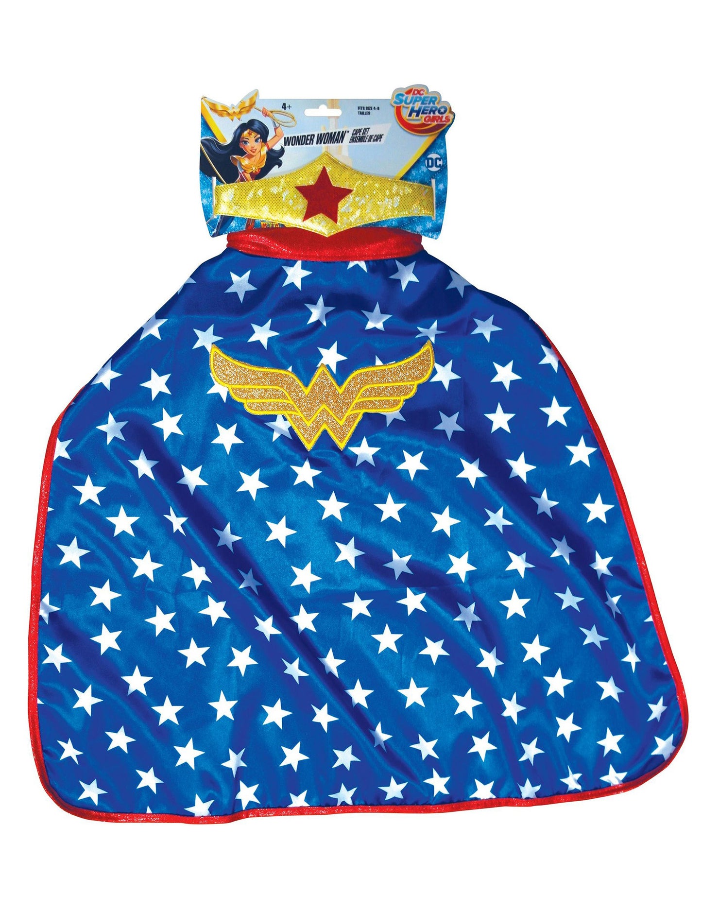 Cape in Tiare Wonder Woman Super Hero Girls Otroci