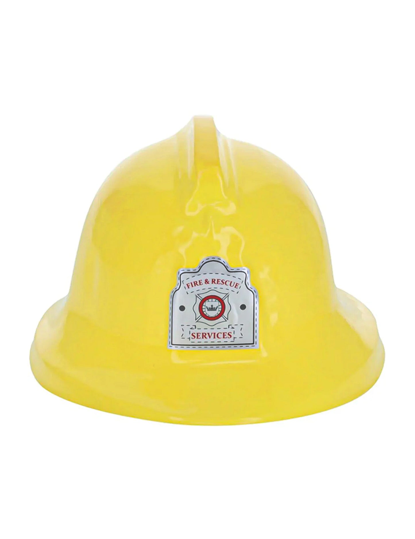 Sprednji pogled na gasilsko čelado