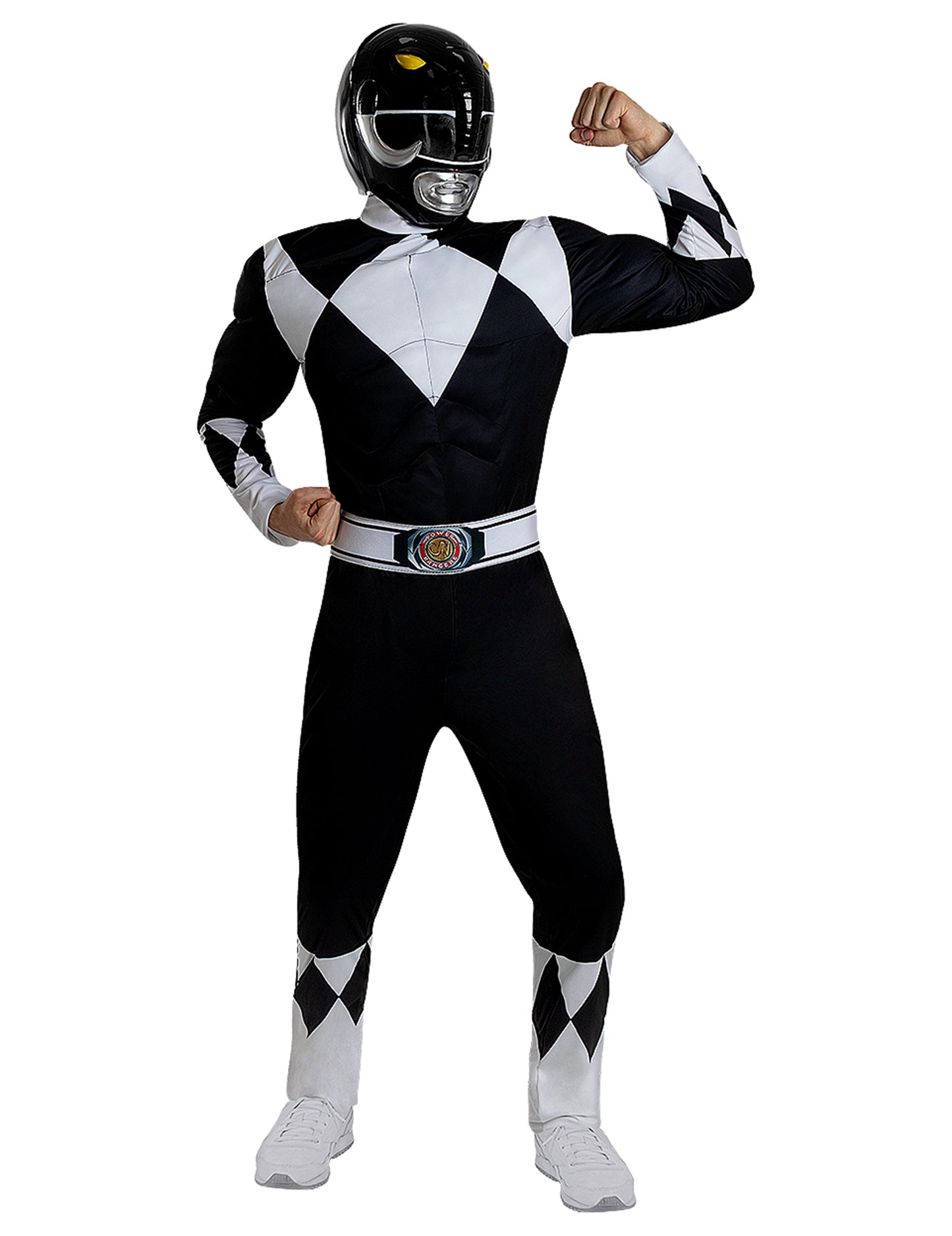 Čelada Power Ranger™ črna za odrasle