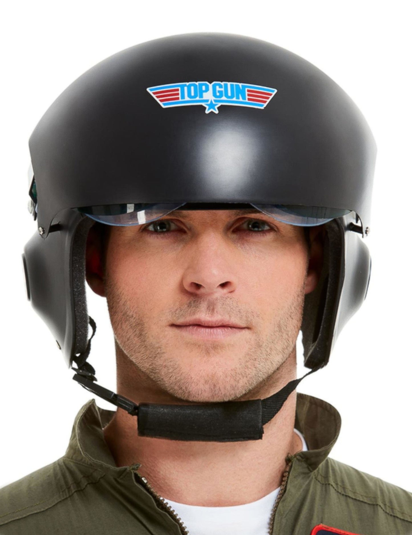 Top Gun Deluxe Črna čelada za odrasle