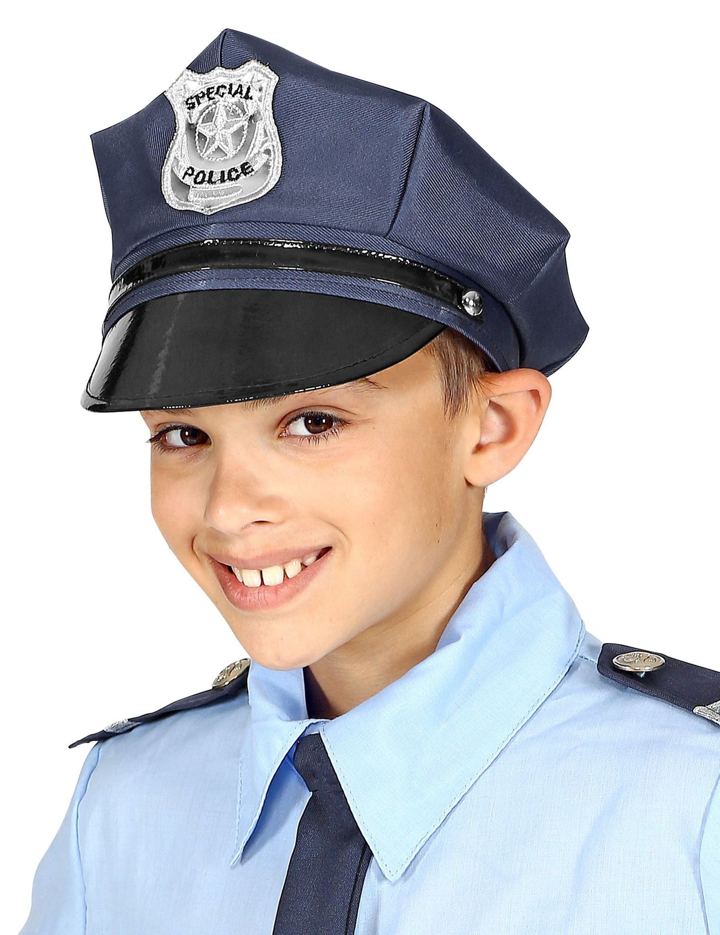 Kapa za nastavljivo otroško policijo