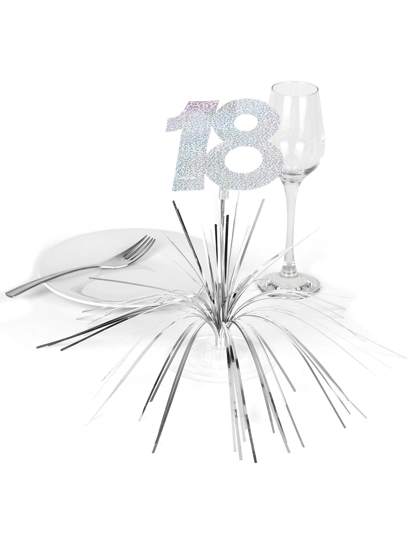 Mise en situation du centre de table 18 ans