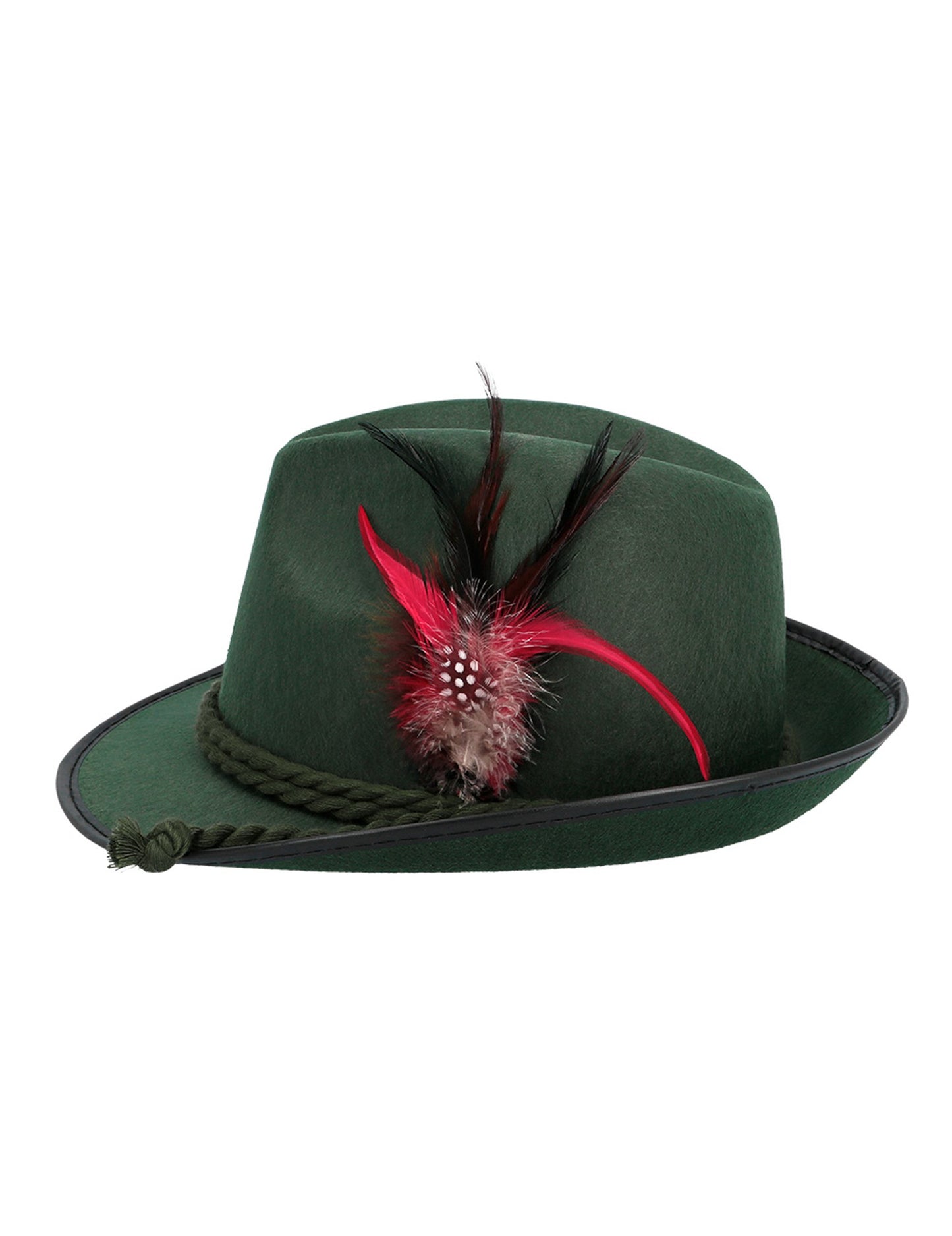 Chapeau bavarois vert foncé adulte