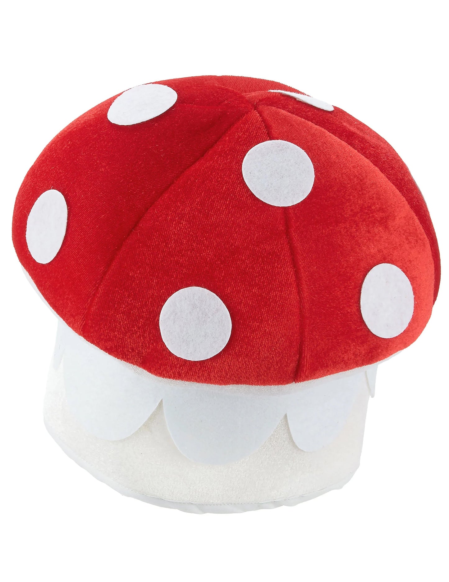 Vue de dessus du chapeau champignon pour adulte