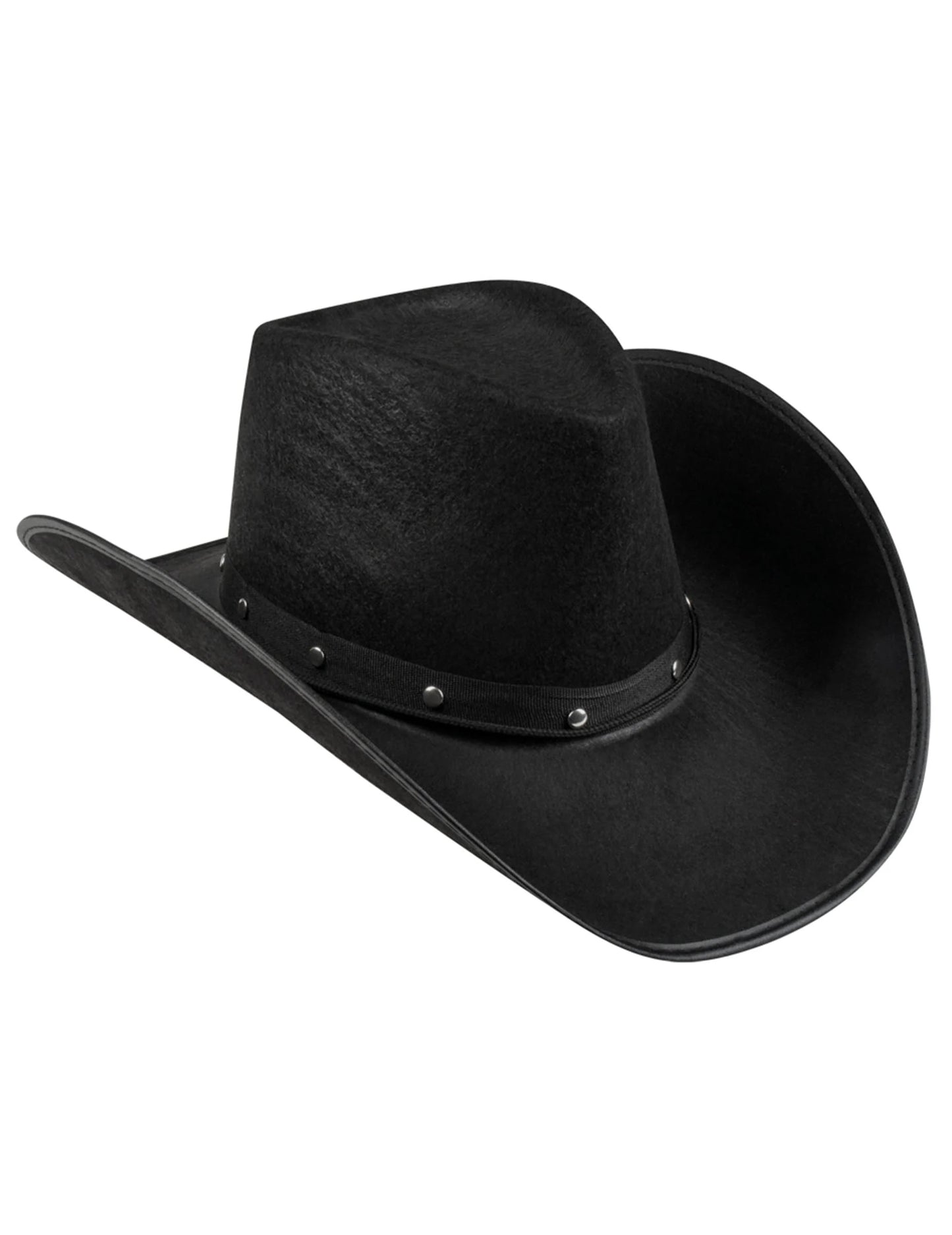 Vue de profil du chapeau de cowboy pour adulte