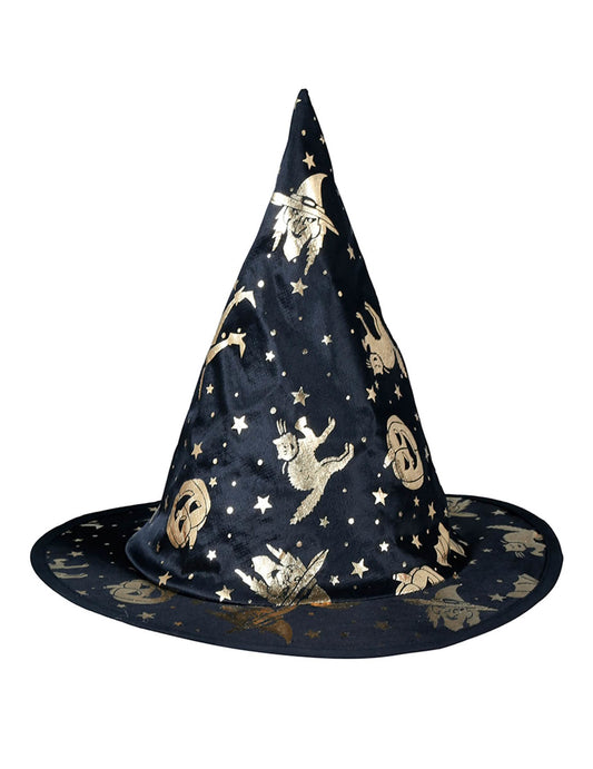 Vue d'ensemble du chapeau de sorcière pour enfant