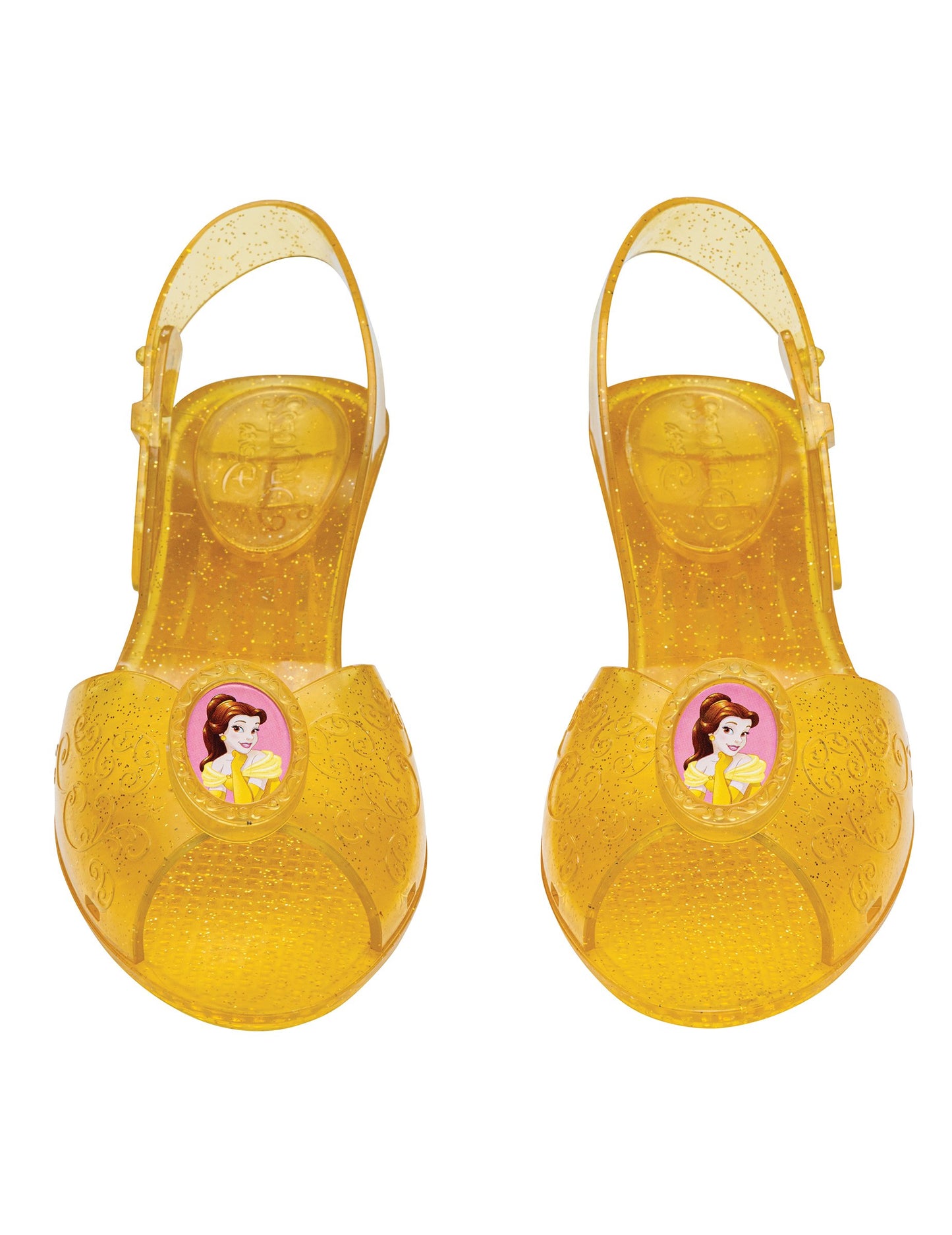 Chaussures de princesse Belle jaunes