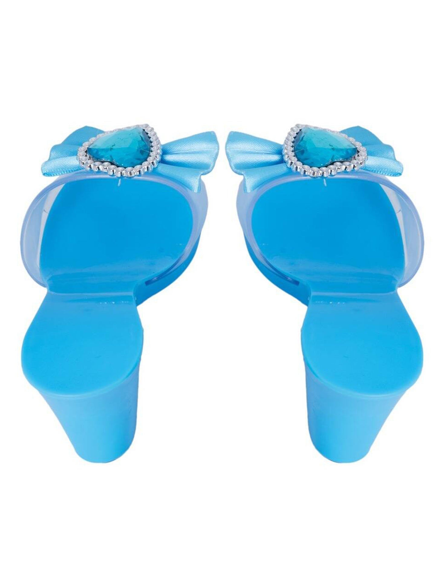 Chaussures de princesse bleues enfant
