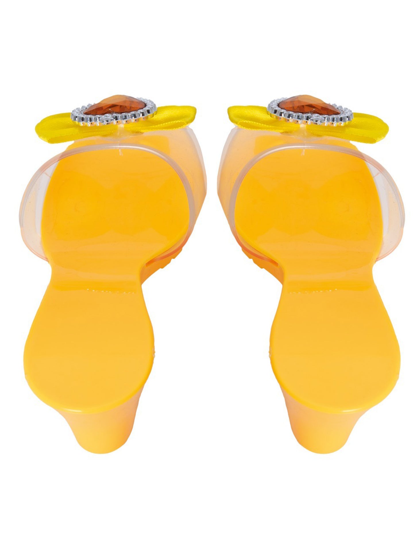 Chaussures de princesse jaunes enfant