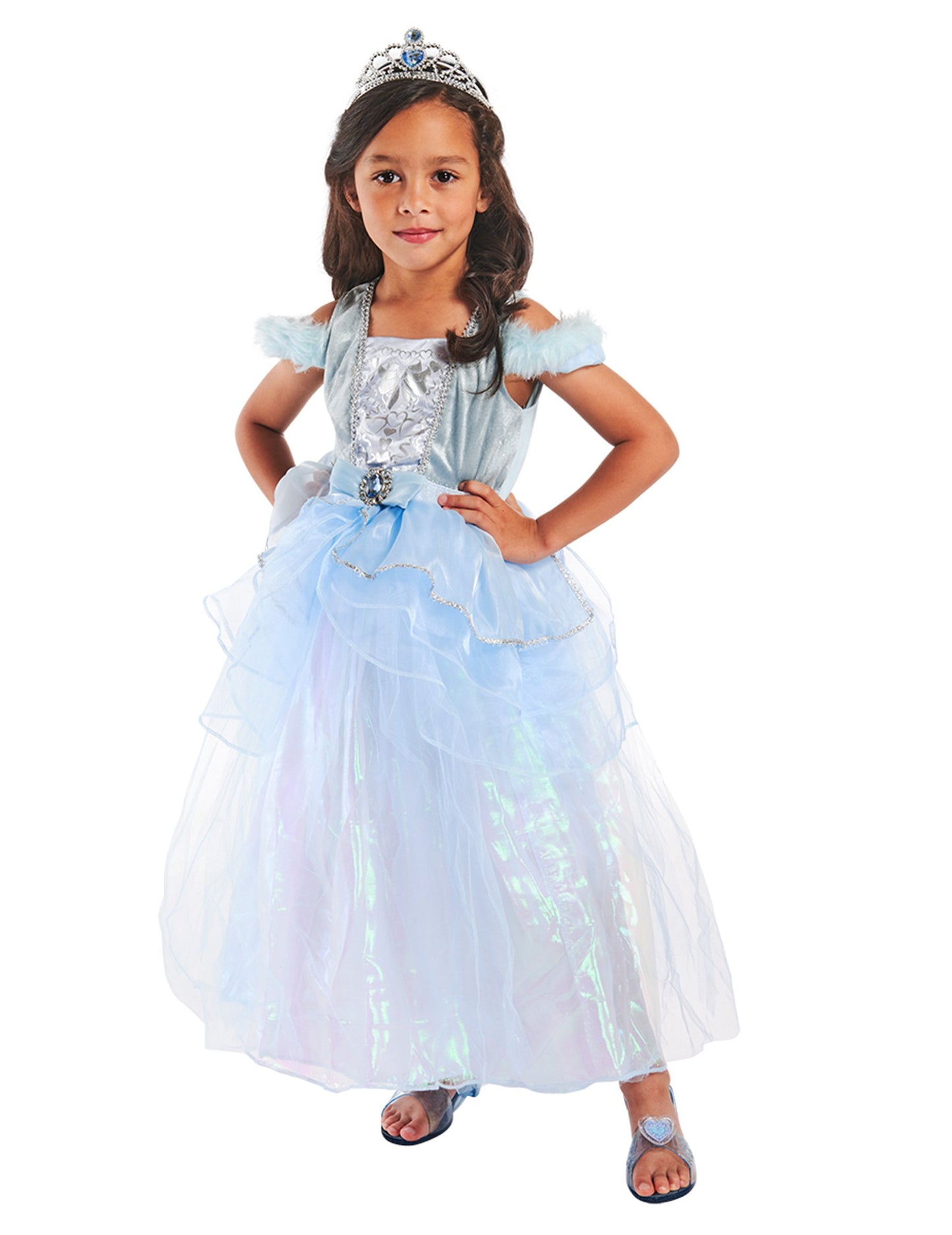 Otroške modre princese čevlje