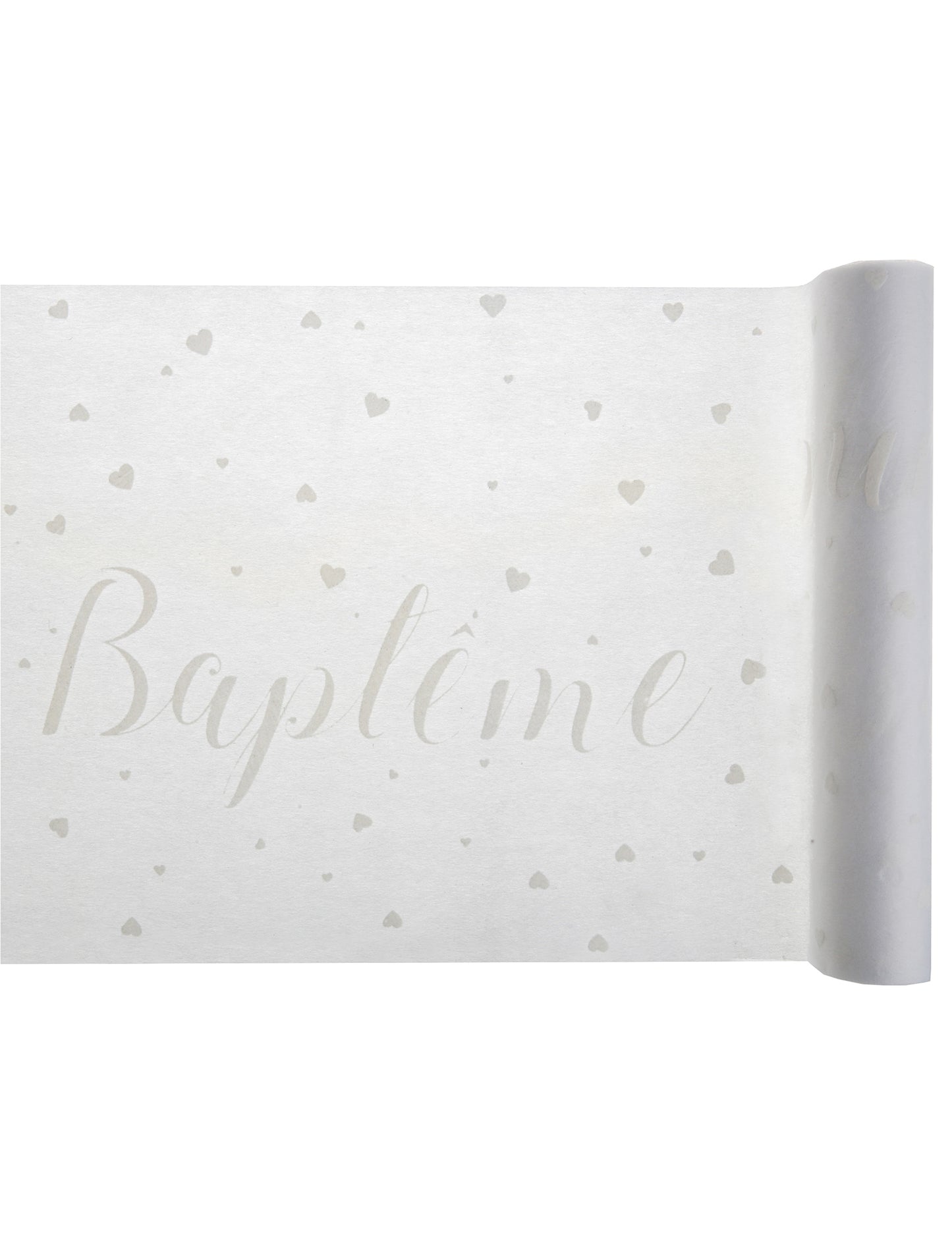 Ingissised Table Runner White Krst 30 cm x 5 m