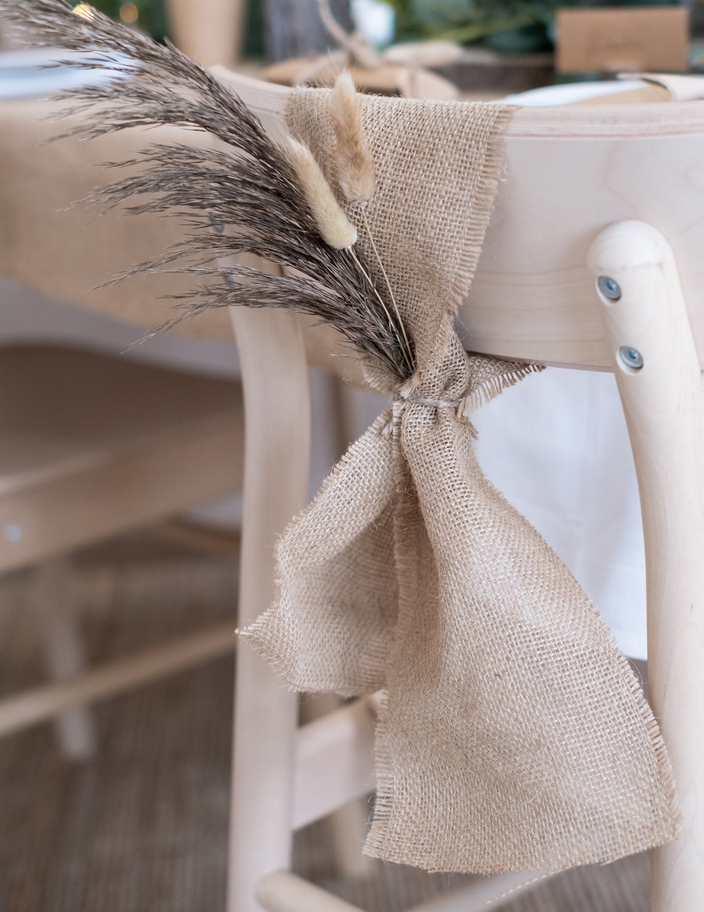 Prtljažnik iz jute 15 cm x 5 m naravna dekoracija