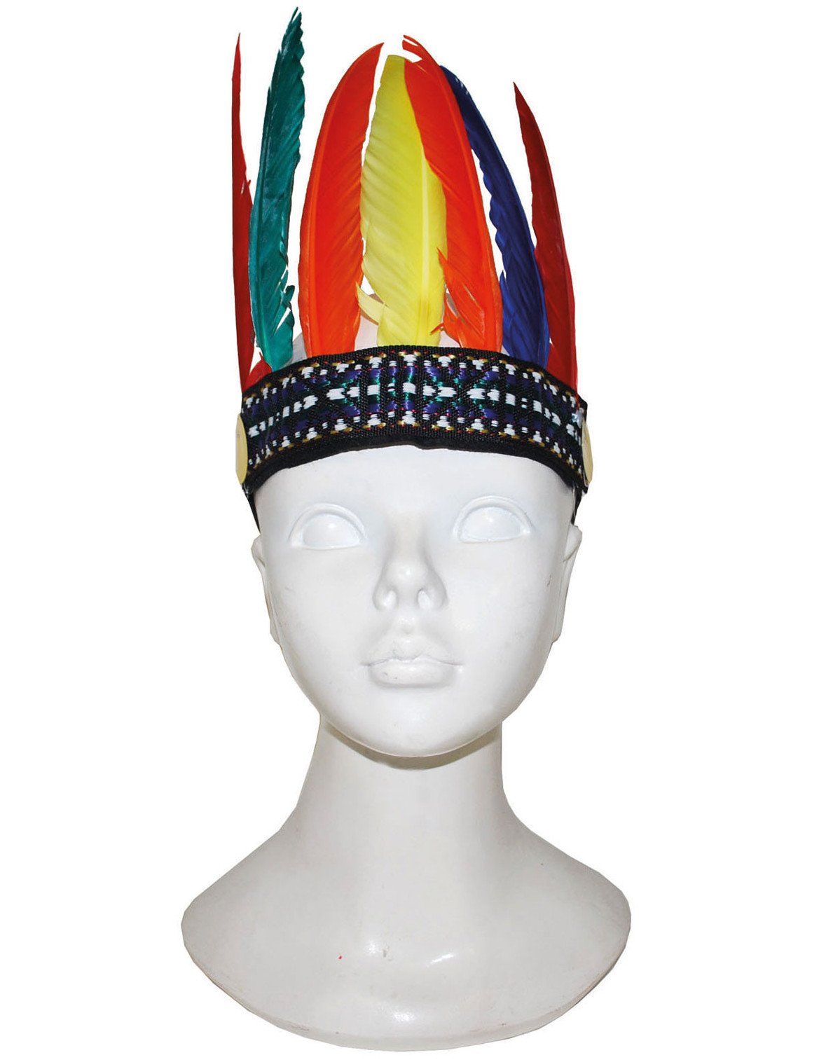 Otroška barvita indijska kapica