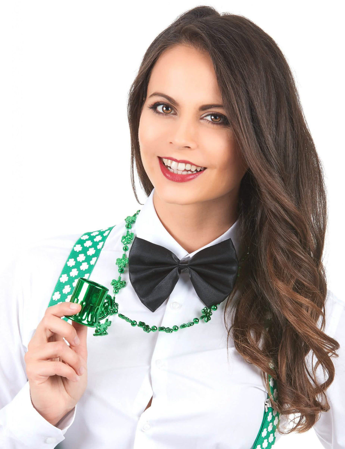 Podrobnosti o obesku v obliki vrčka za ogrlico St Patrick