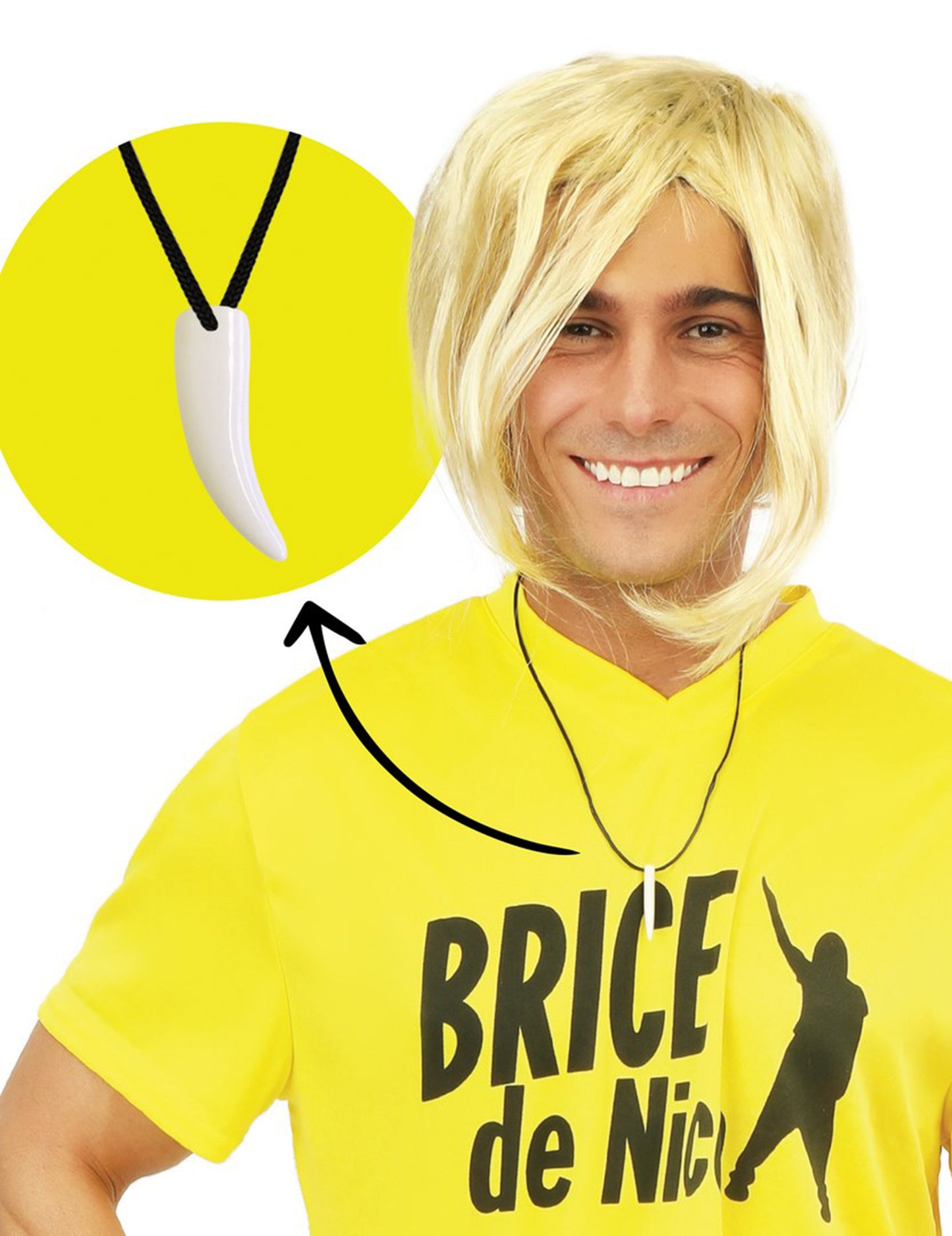 Brice de Nice Shark zobna ogrlica