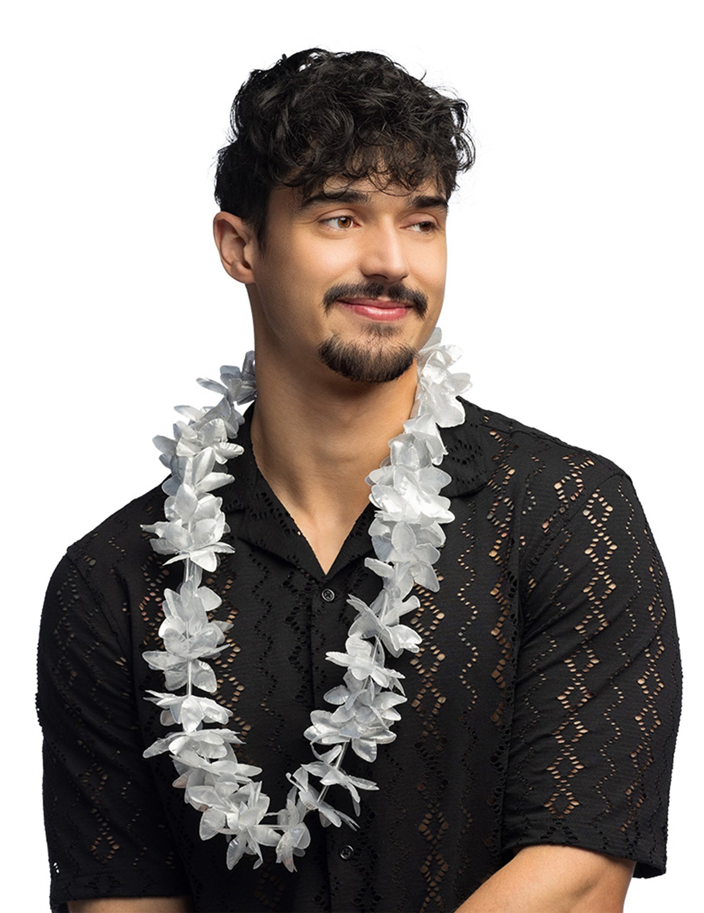 Ogrlica iz srebrnega cvetja