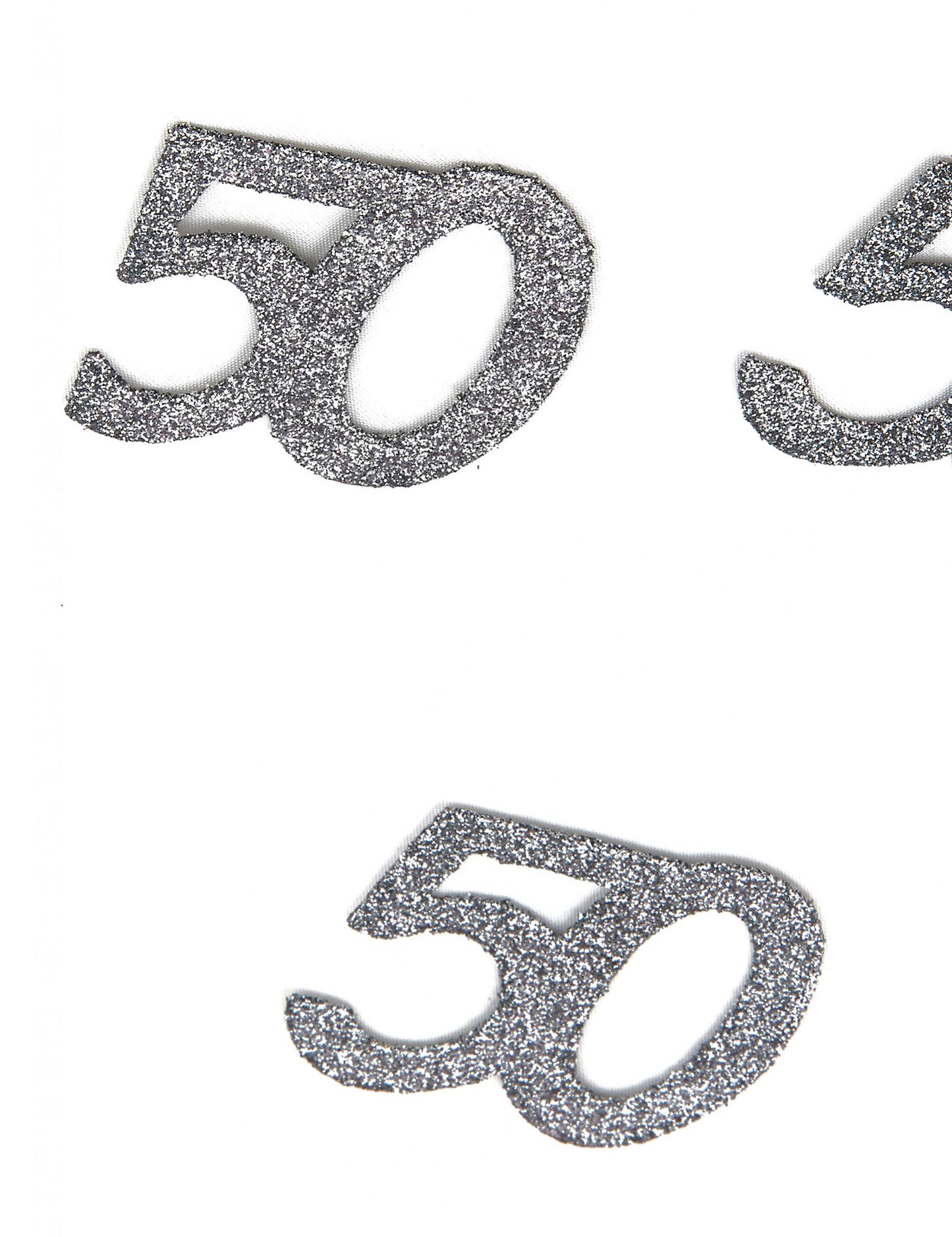 6 obletnice konfetov 50 let 5 x 5 cm
