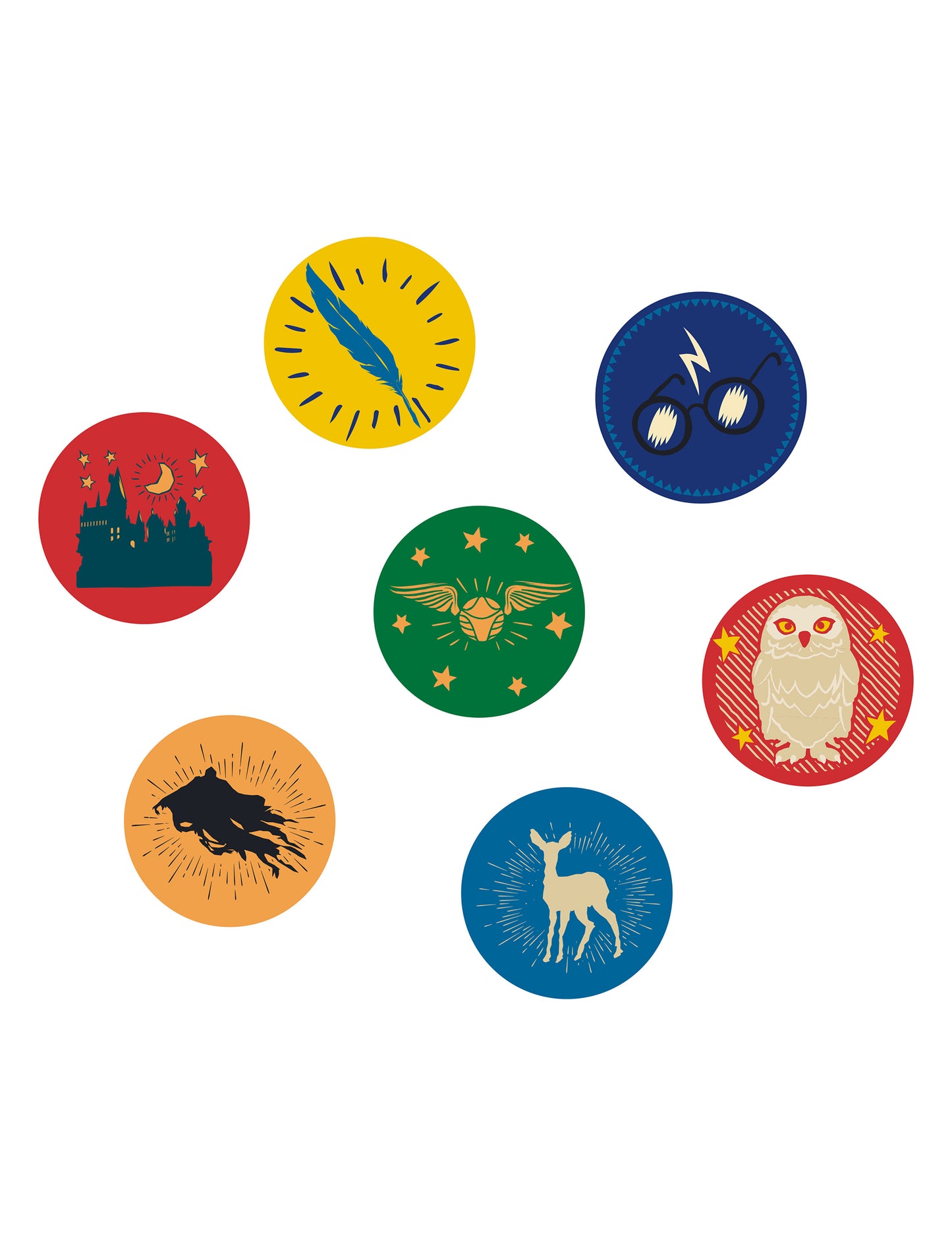 Namizni konfeti Harry Potter™ Domovi 10 g