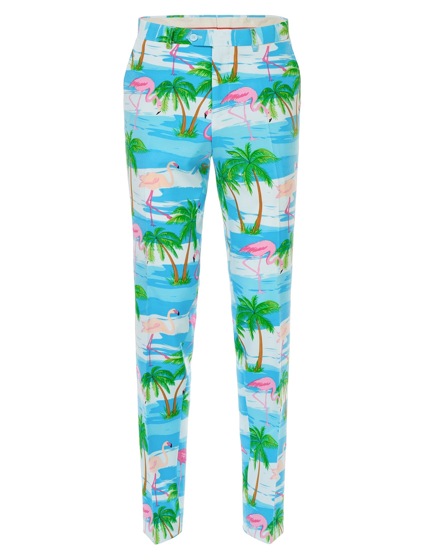 Kostum g. Flamingo Man je nasprotoval