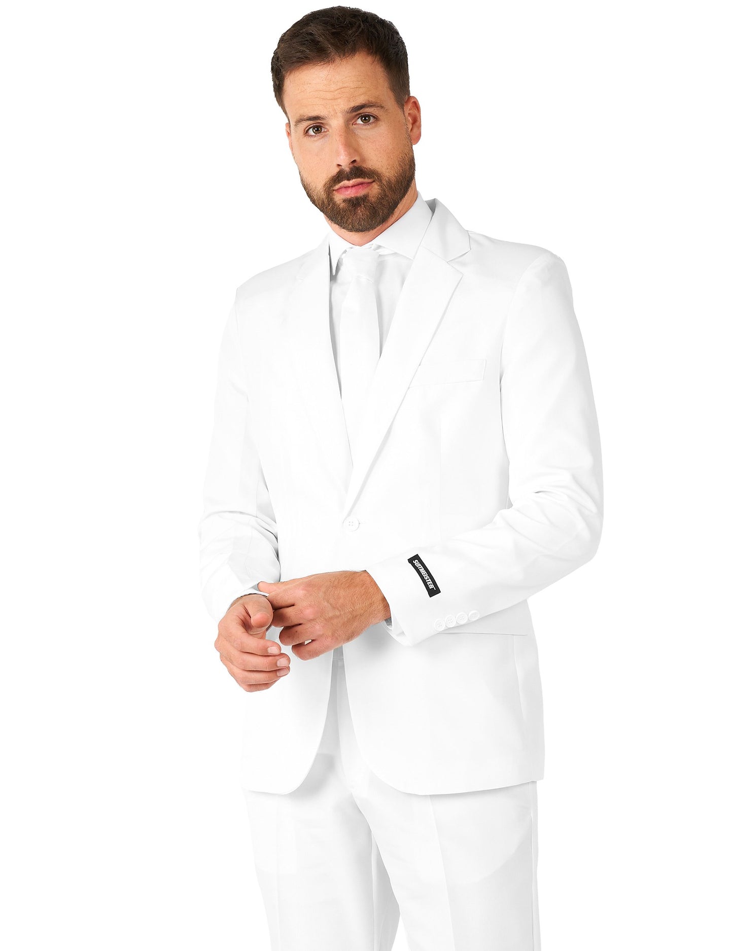 Kostum g. Solid White Man Suitmeister