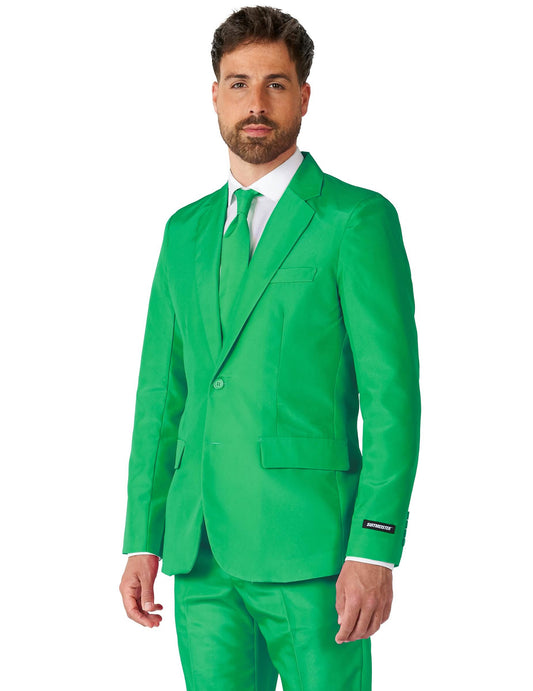 Moška zelena obleka Mr. Solid Suitmeister™