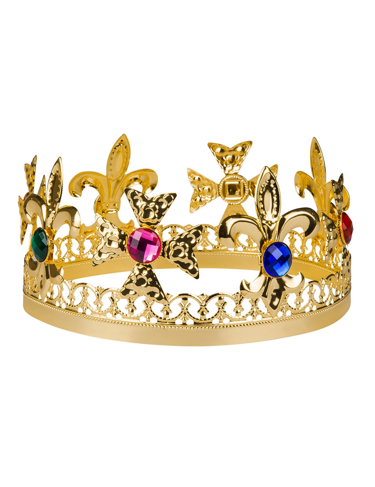 ROI krona z lažnimi dragulji za odrasle