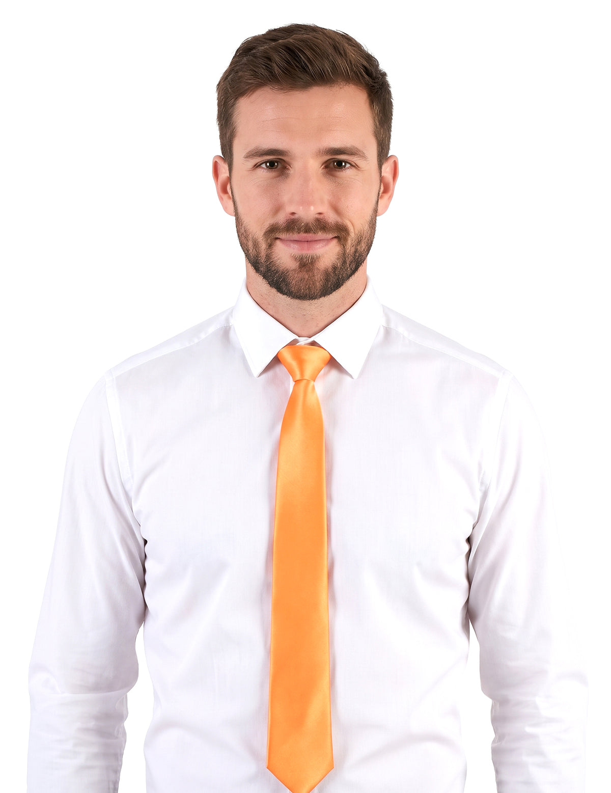 Oranžna oranžna kravata