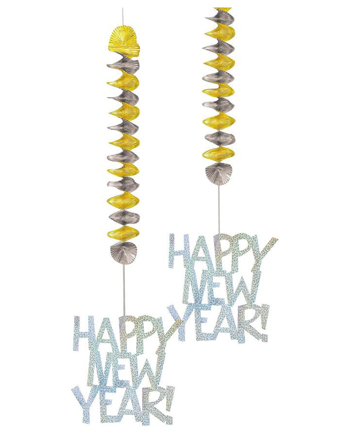 Dekoracija za novo leto srečno novo leto