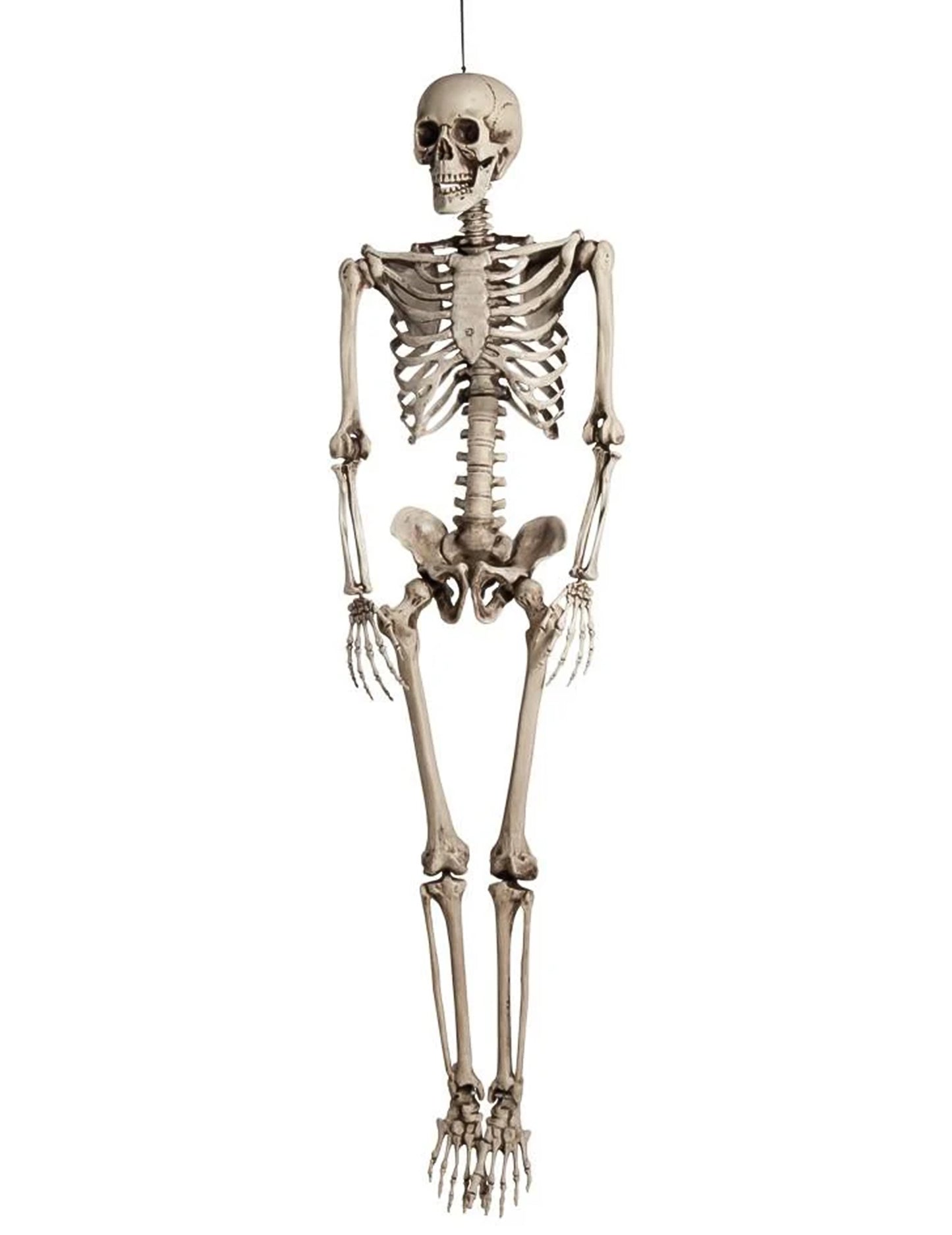 Dekoracija za obešanje človeškega tait okostja 160 cm