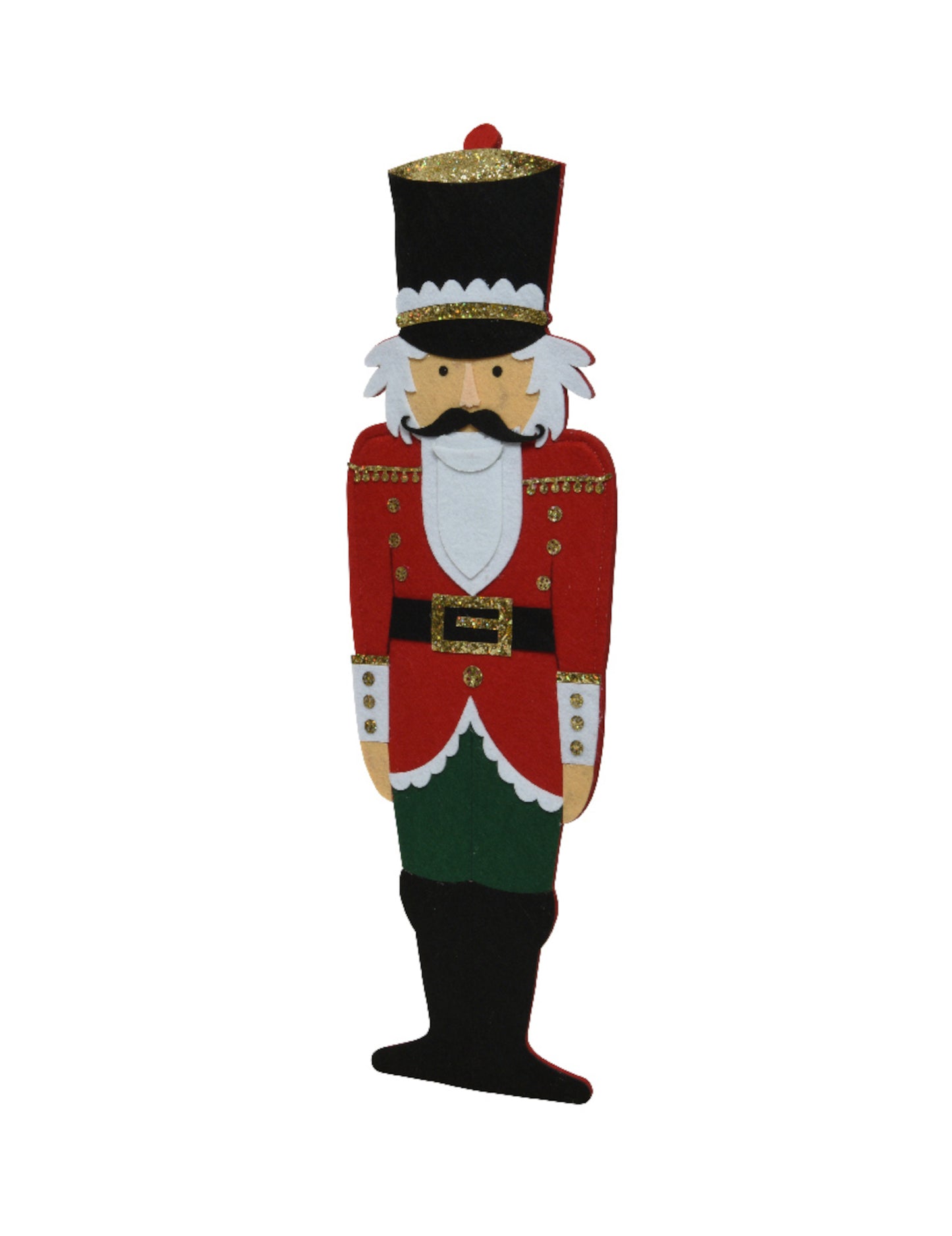 Okras iz filca Hrestač 90 cm vojaka suspendirajo