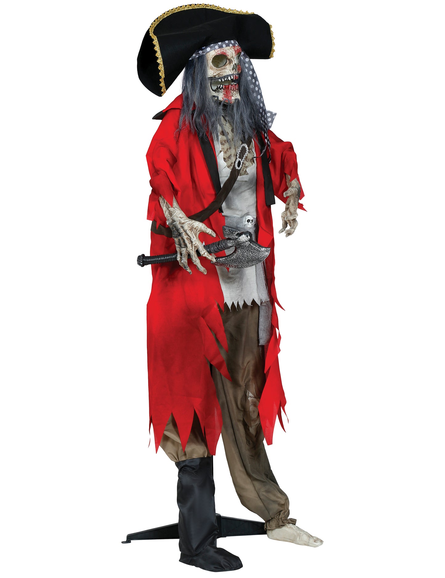 Ogromna animirana piratska dekoracija 190 cm