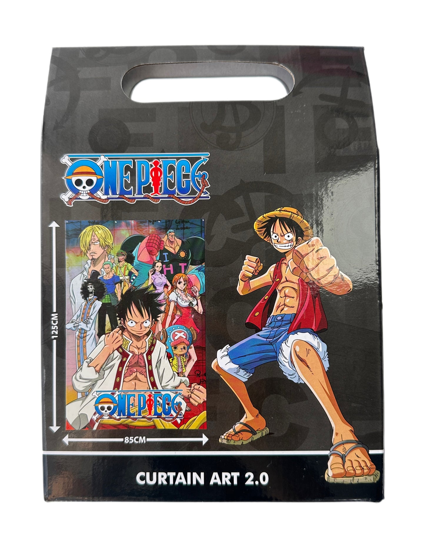 Stenska dekoracija One Piece™ Cake Island 125×85 cm z kovinskimi obročki