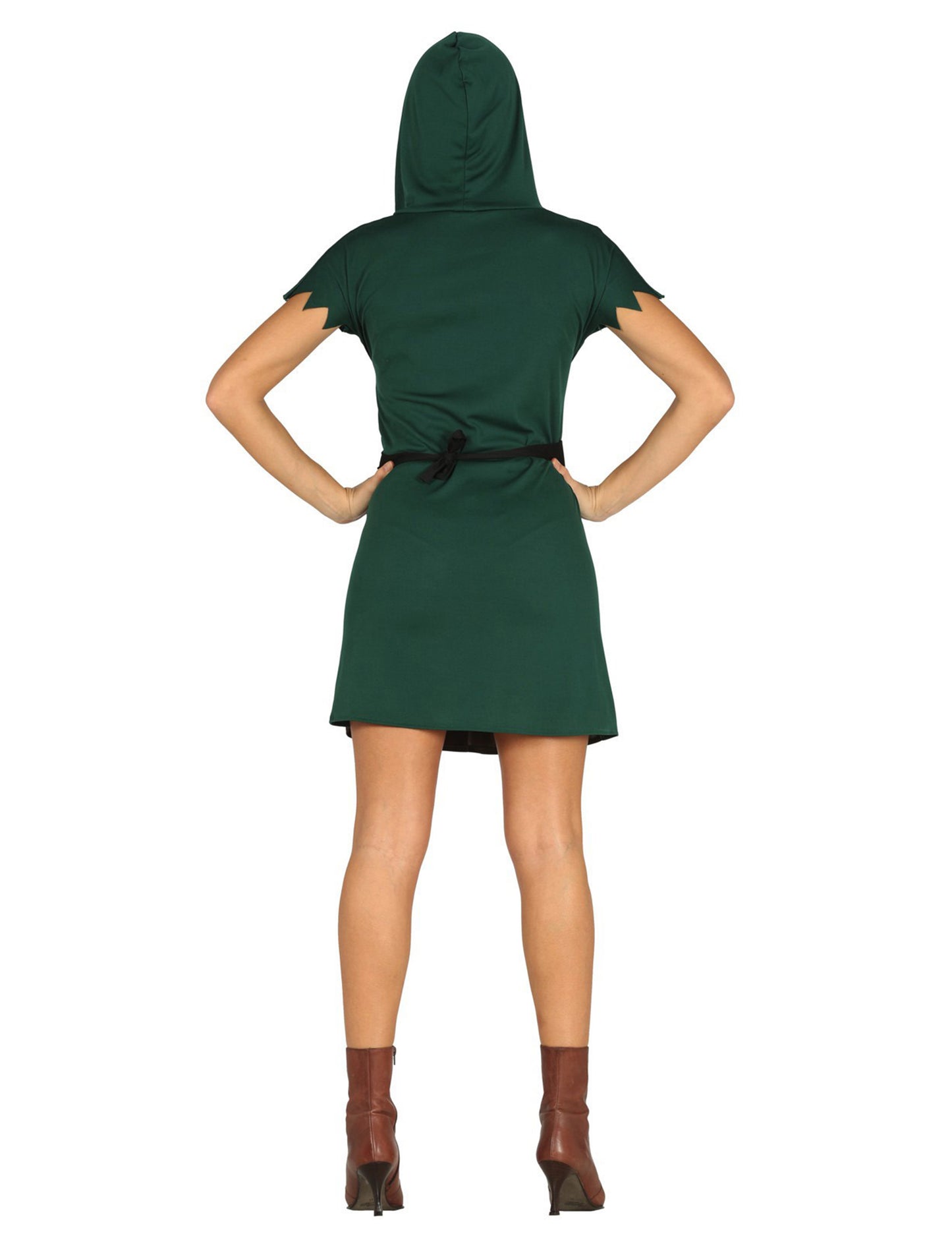 Ženski zeleni lokostrelski kostum