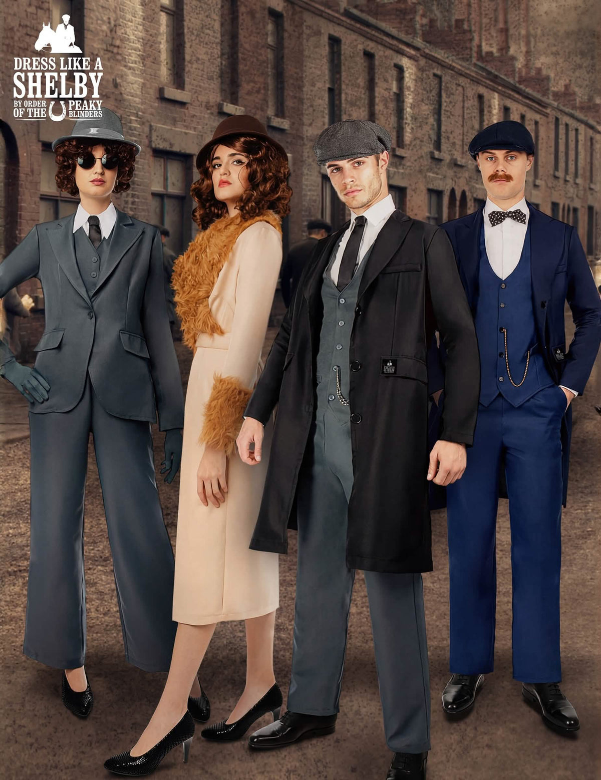 Skupinska predstavitev kostuma Arthurja Shelbyja - Peaky Blinders™