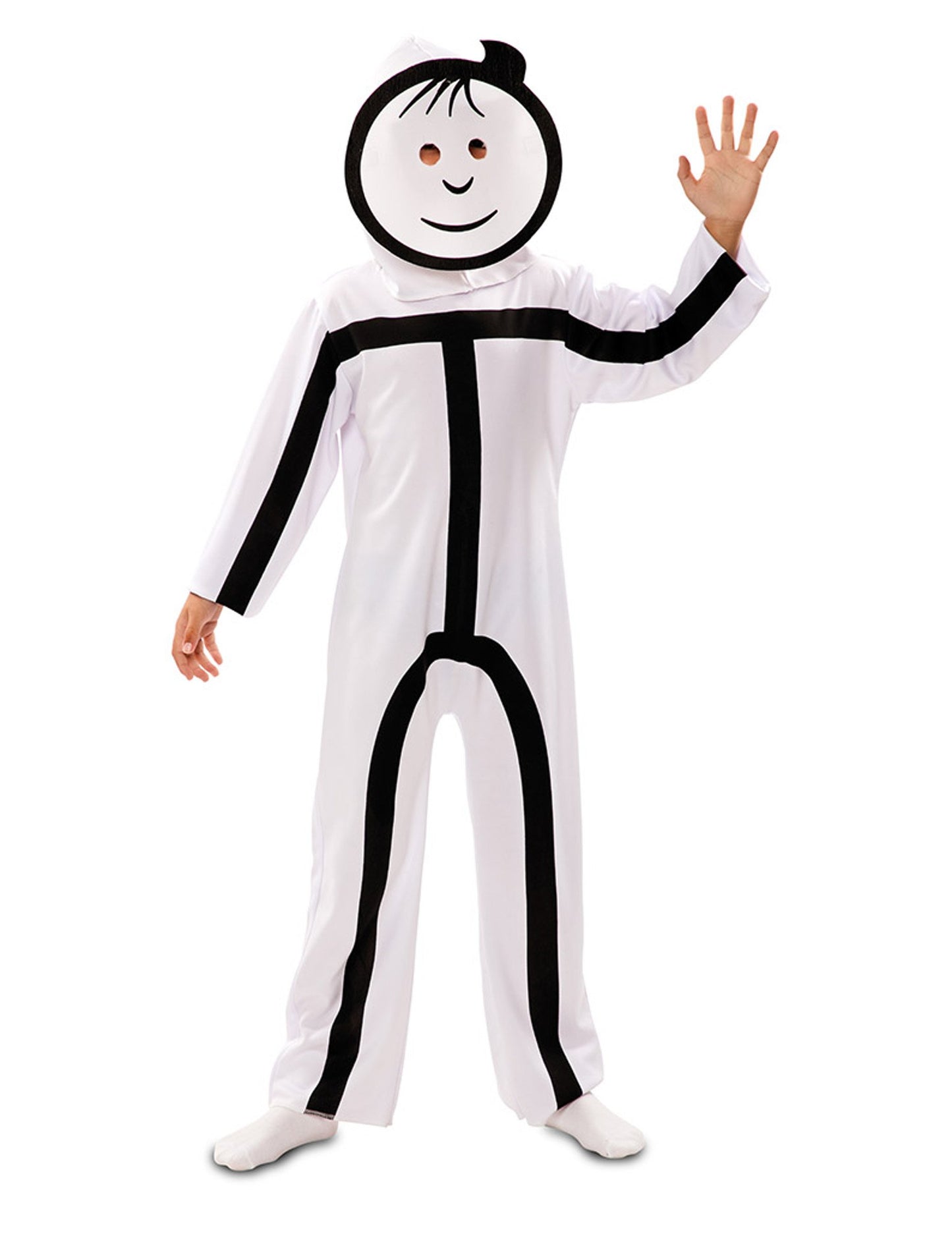 Preobleko z otroškimi maskami