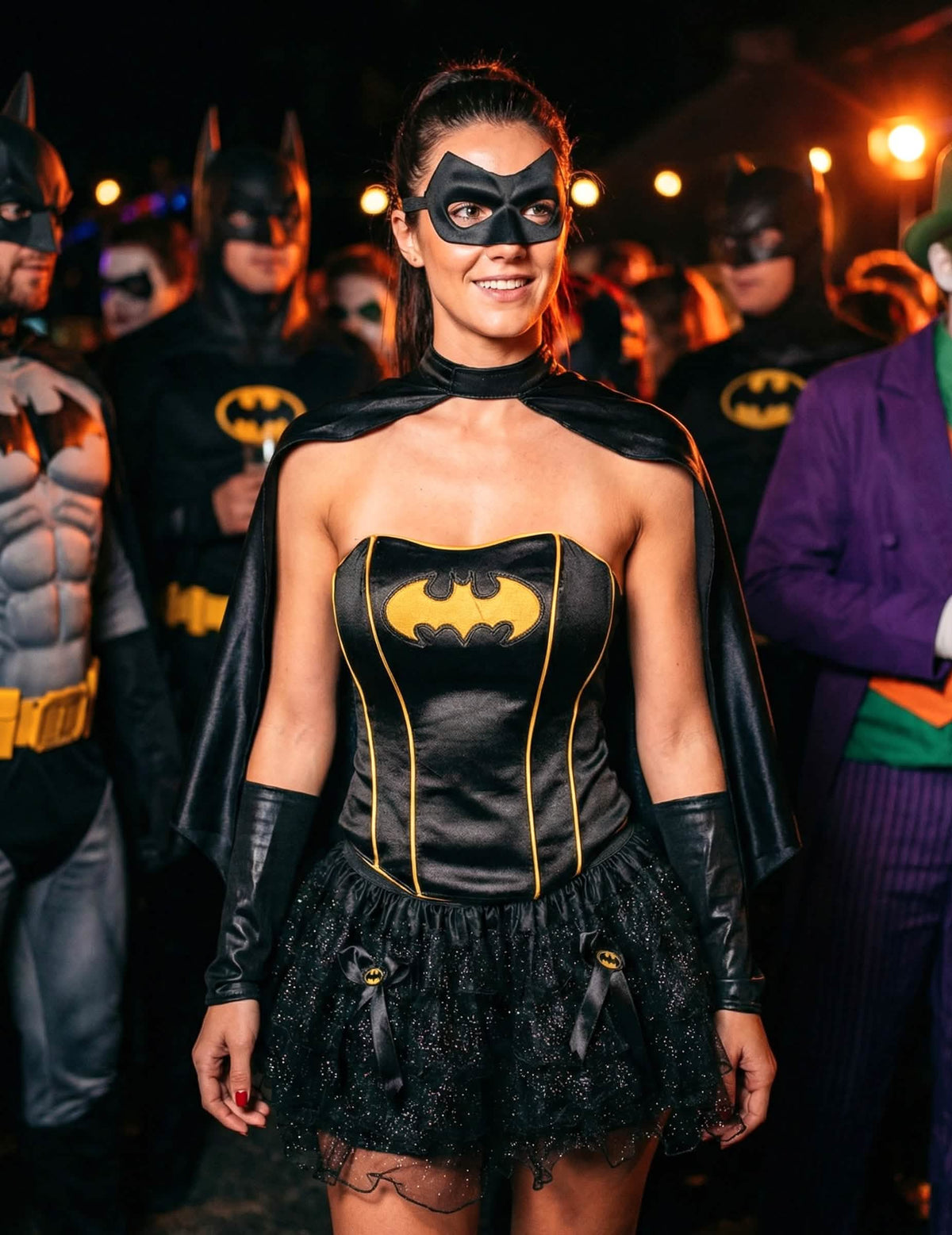 Prikaz v okolju, obdanem z Batmanom, za seksi kostum Batgirl™ za ženska