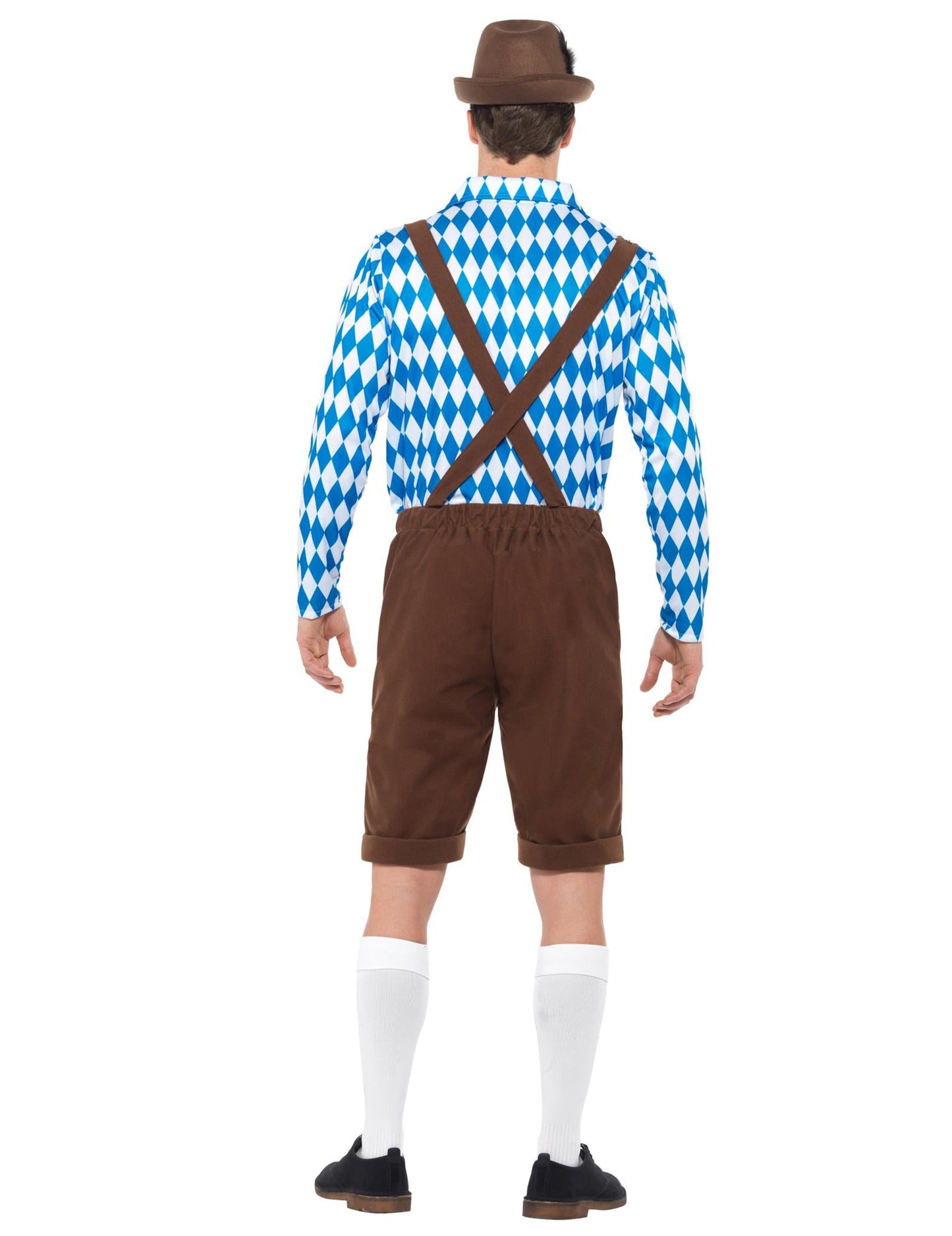 Bavarska bavarska preobleka in odrasla rjava