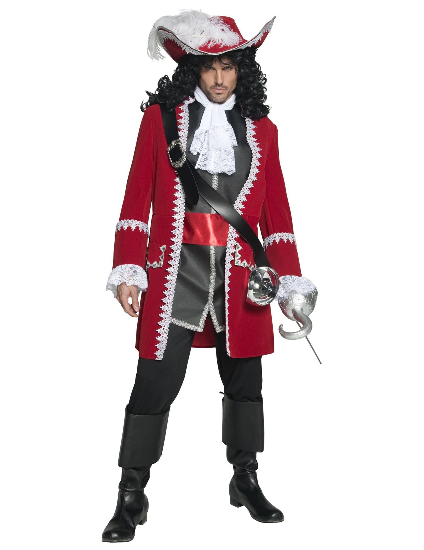 Kapitan kapetan Pirate Red Luxury Man