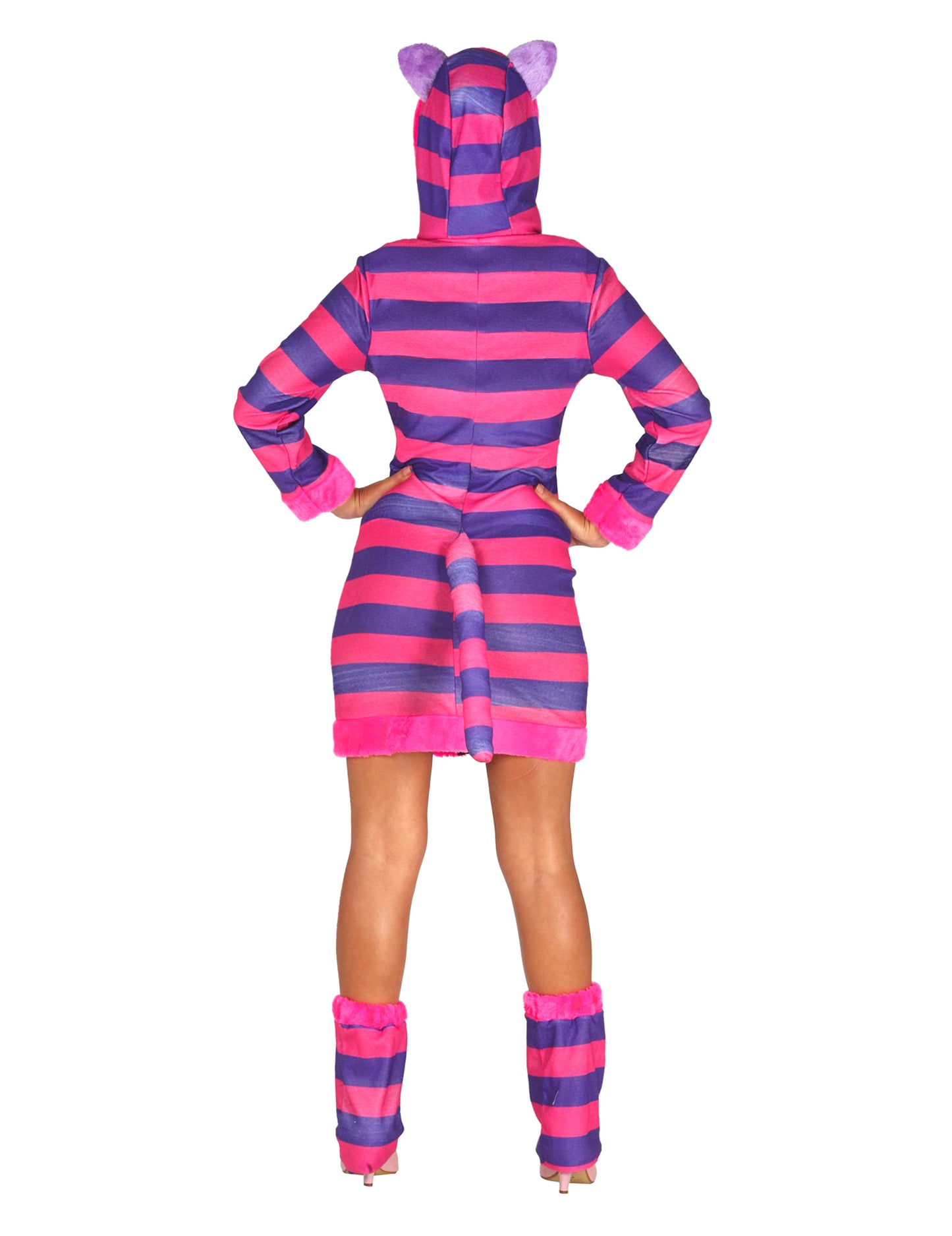 Ženska črtan klepet preoblečena