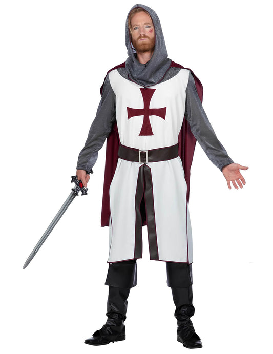 Razkošen kostum templjarja za moške