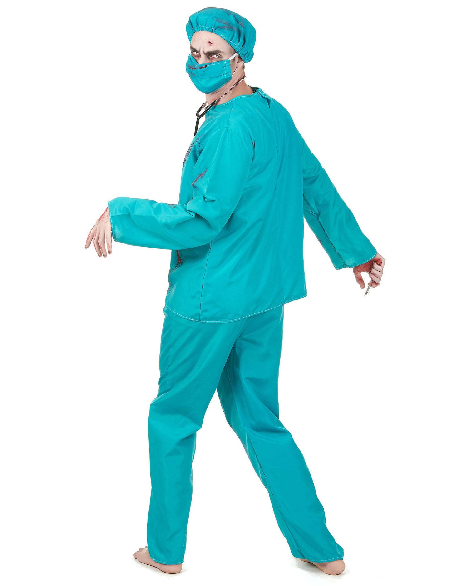 Preobleka za zombi za odrasle čarovnice