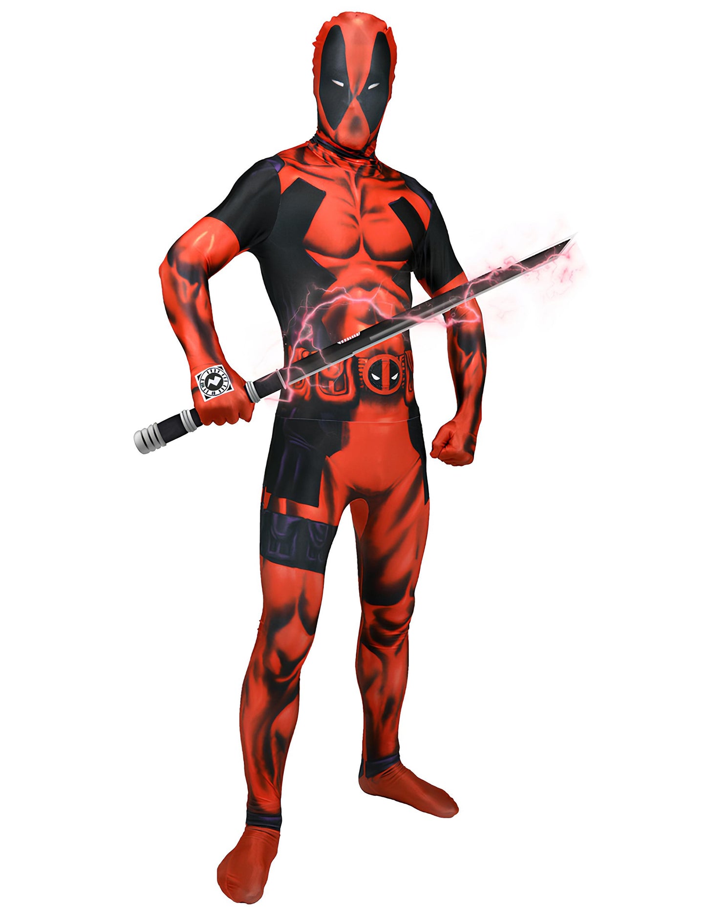 Klasična preobleka Deadpool za odrasle morfije