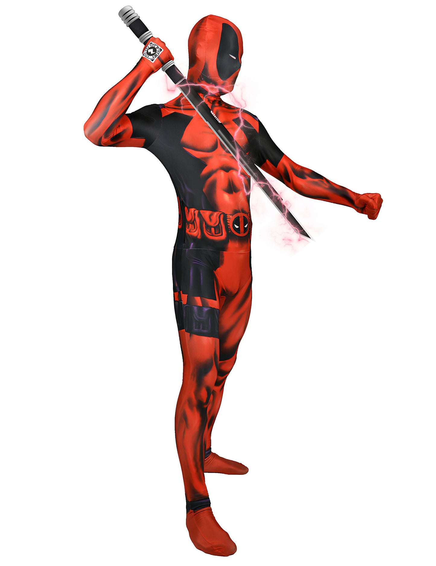 Klasična preobleka Deadpool za odrasle morfije