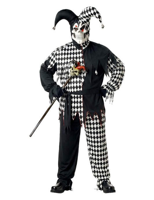 Halloween Black Man Klown preobleka