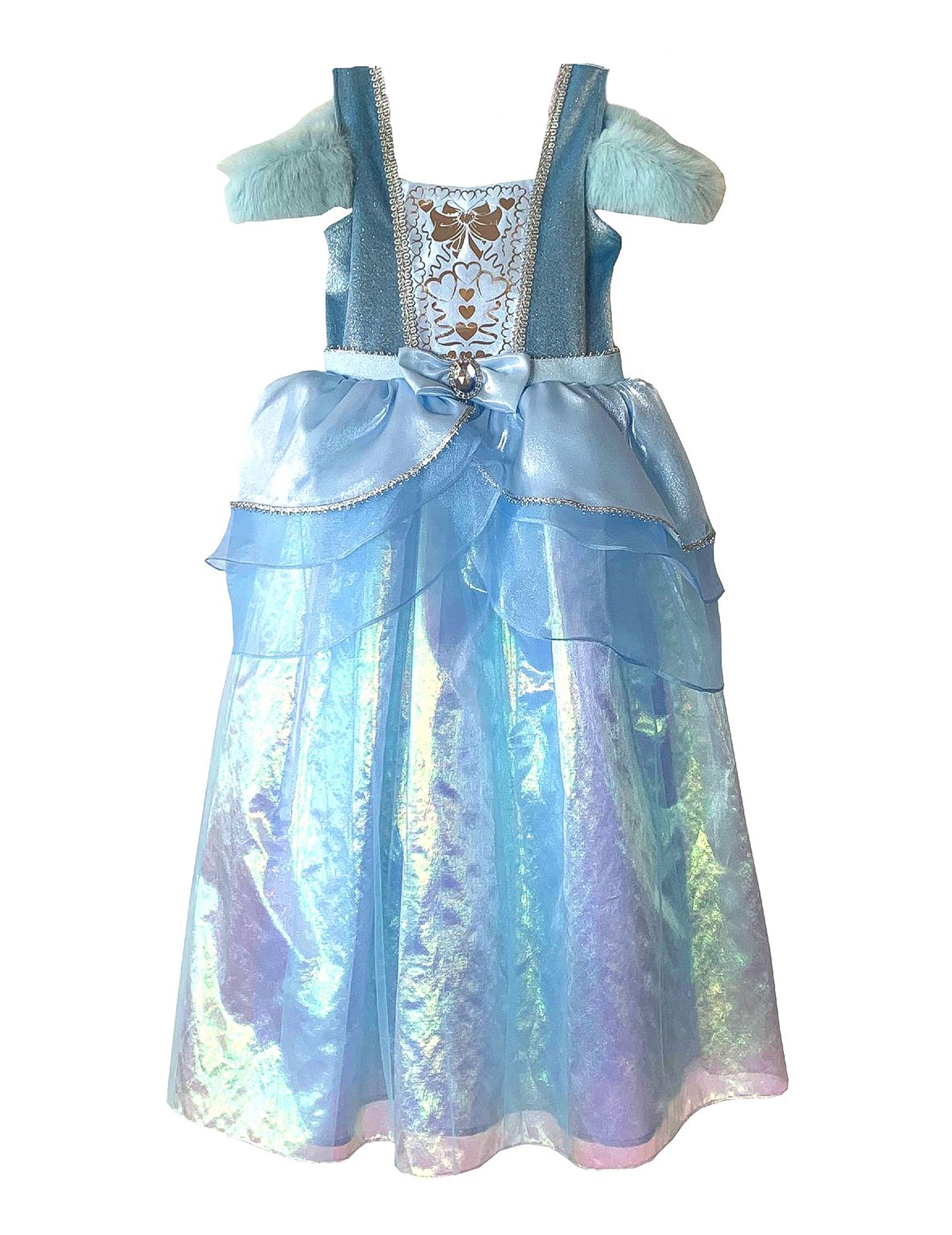 Popolna otroška princesa kostuma luksuzni otrok