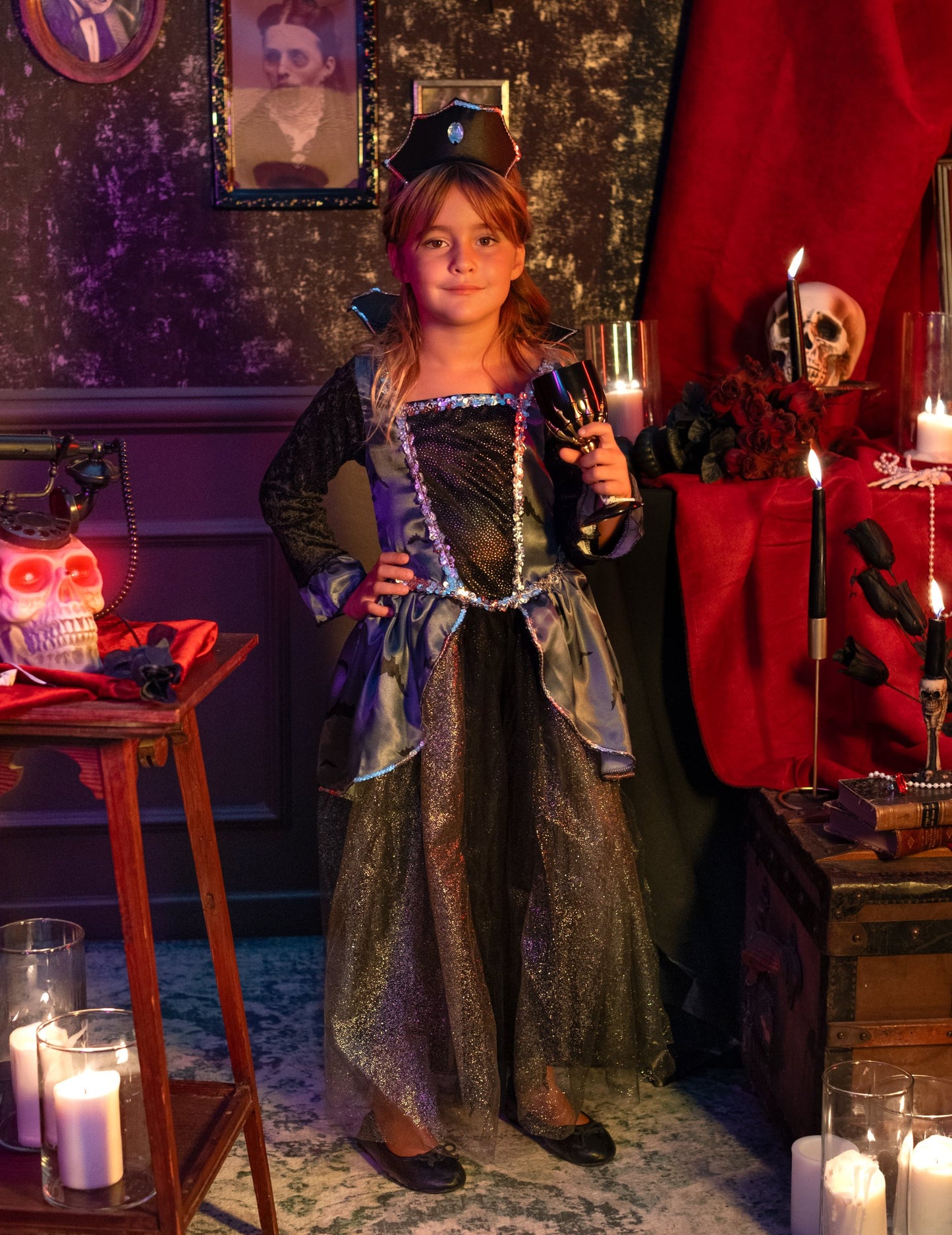 Kostum comtesse des chauve-souris file