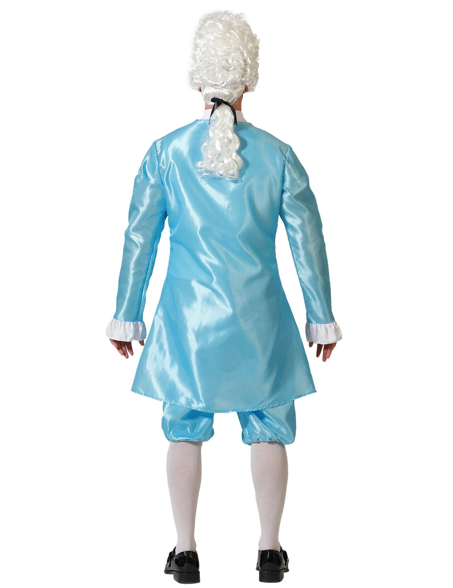 Moški modri dvorierski kostum