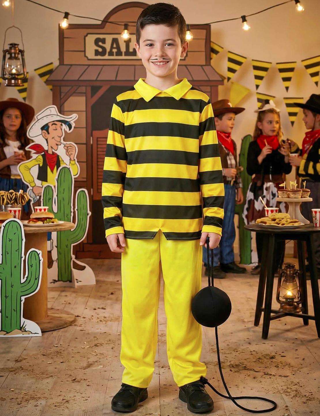Uprizoritev s salonom za otroški kostum Dalton Lucky Luke