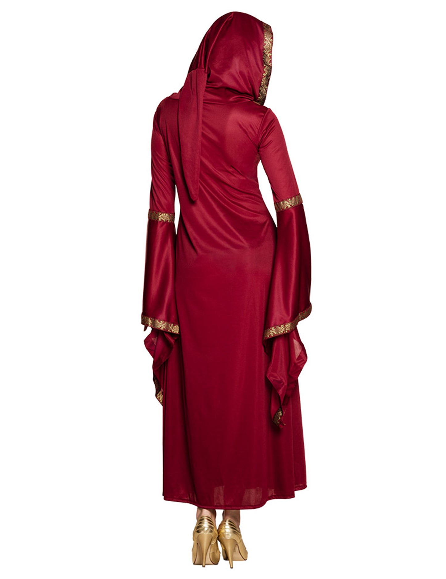 Rdeča dama preoblečena ženska