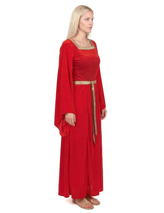 Srednjeveški kostum za par za ženske